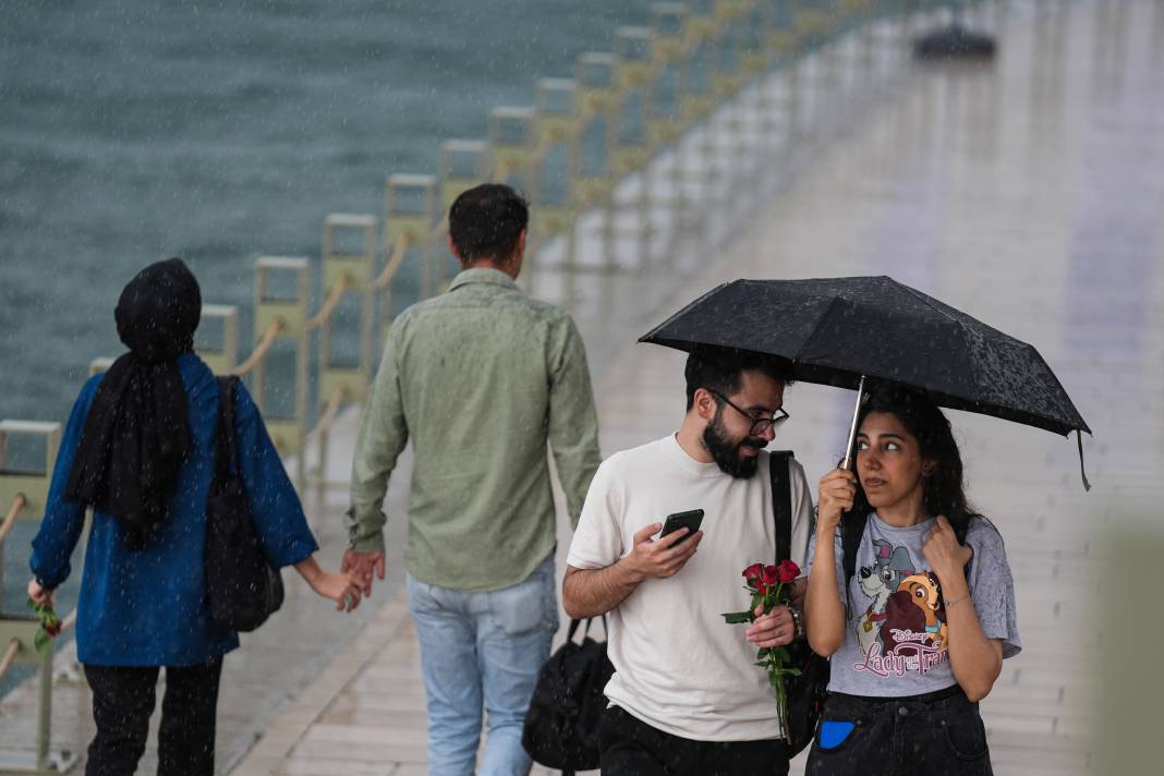 İstanbul'da sağanak Anadolu yakasında etkili oldu 5